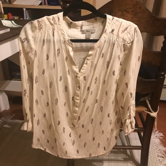 Feather patterned Tunic - Picture 1 of 3